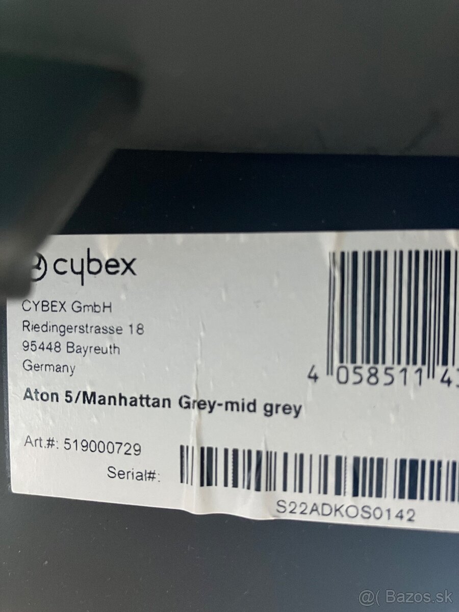 Autosedačka cybex aton 5 - 2