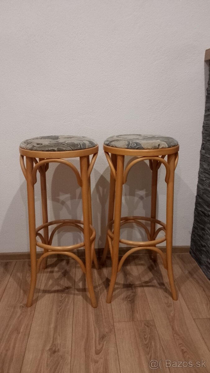 Bukové barové stoličky - 2