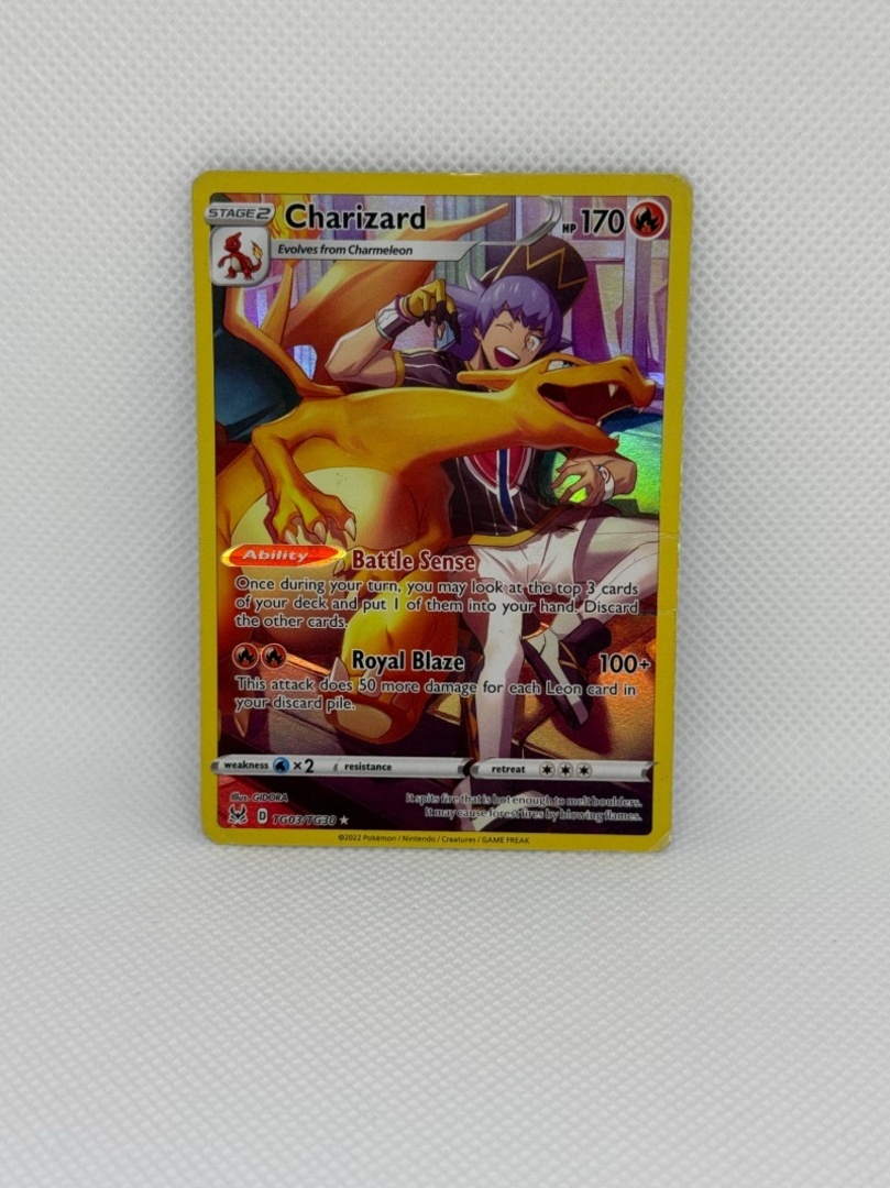 Pokémon karta Charizard TG03– MP – ORIGINÁL - 2