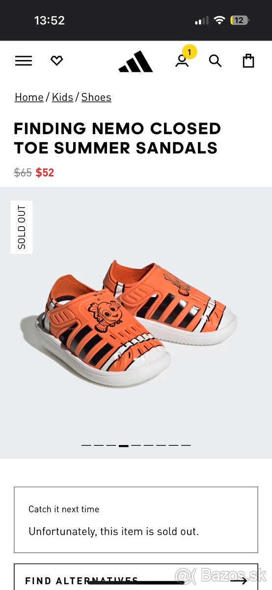 Nové sandálky Adidas - Disney - 2