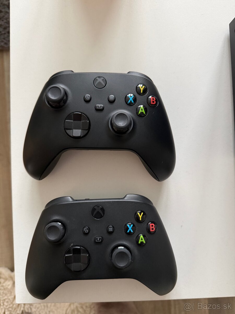 Xbox series X 1TB - 2x ovládač - 2