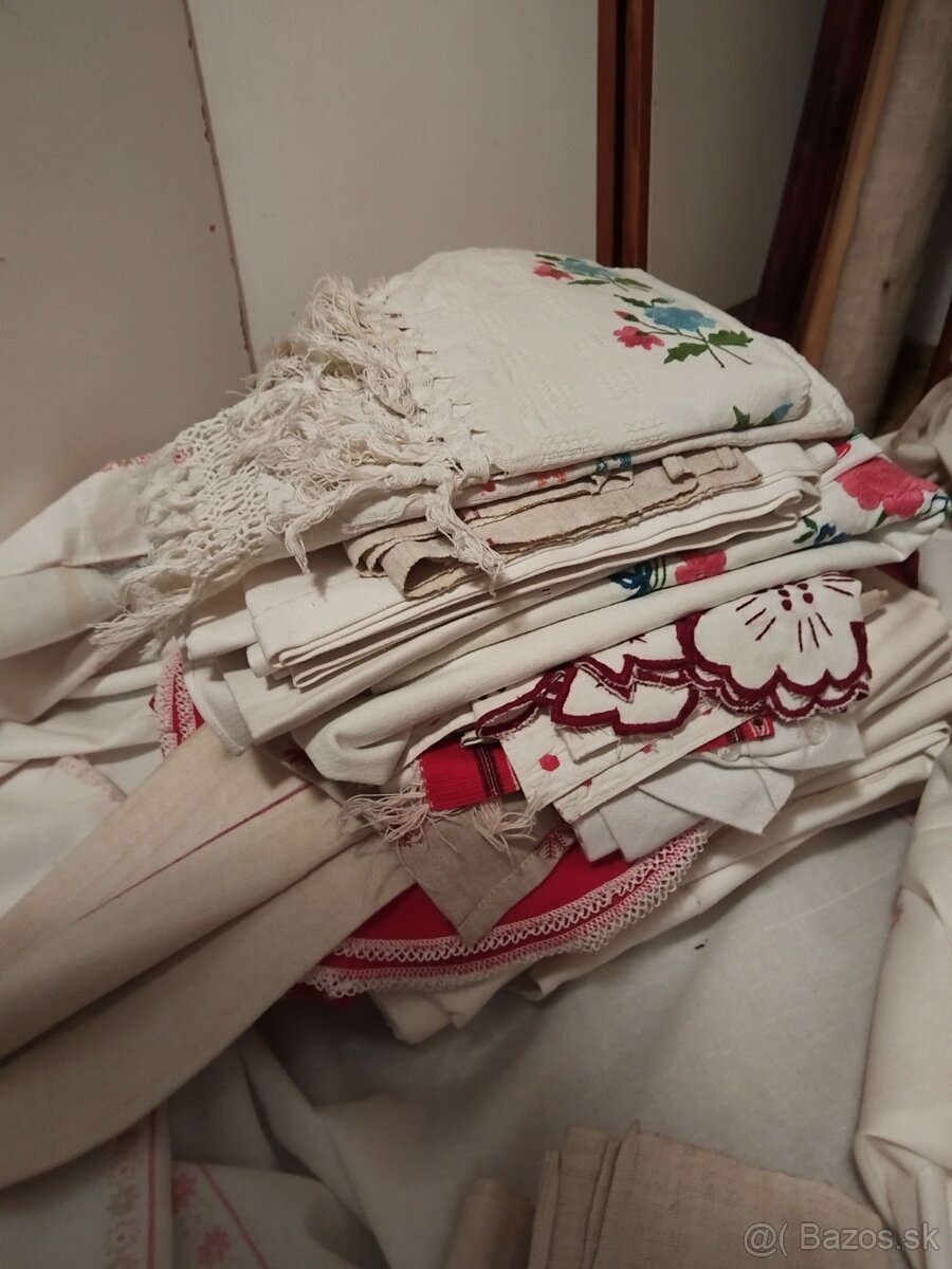 Textil, dečky, obrusy - 2