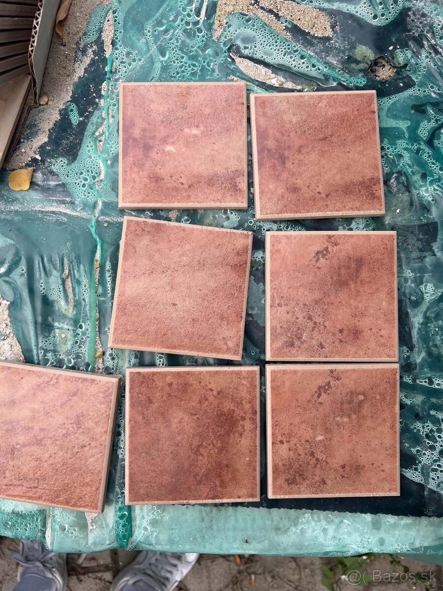 Keramické dlaždice – nové, 15×15 cm - 2