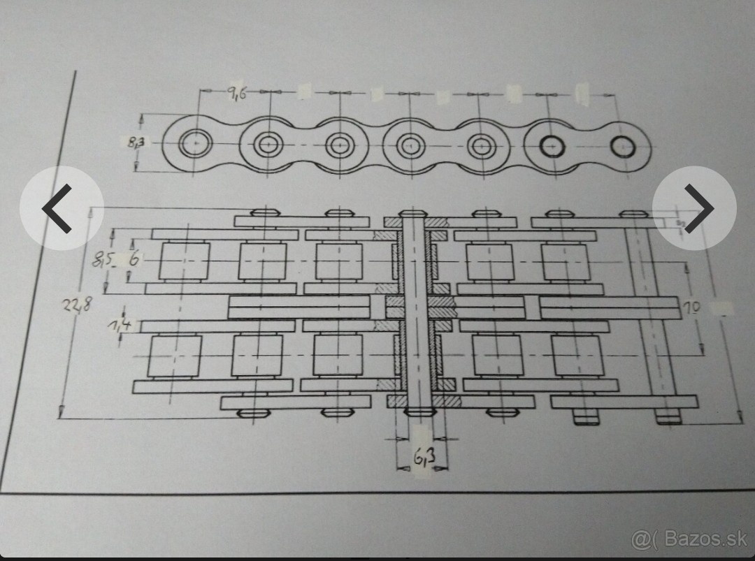 Predám nepoužité rozvodové reťaze - 2