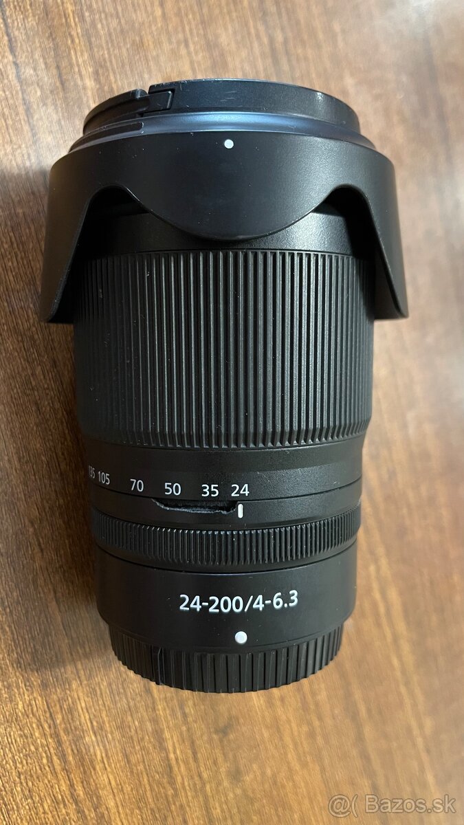 Predám poškodený objektív Nikkor 24-200 z-mount - 2