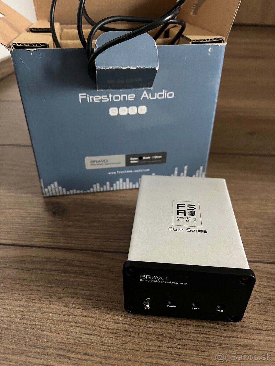 DA usb prevodnik Fubar 4 plus a Firestone Audio Bravo - 2