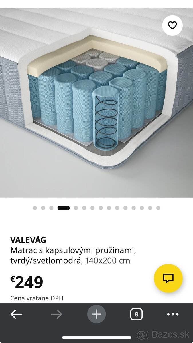 Matrac IKEA valevag - 2