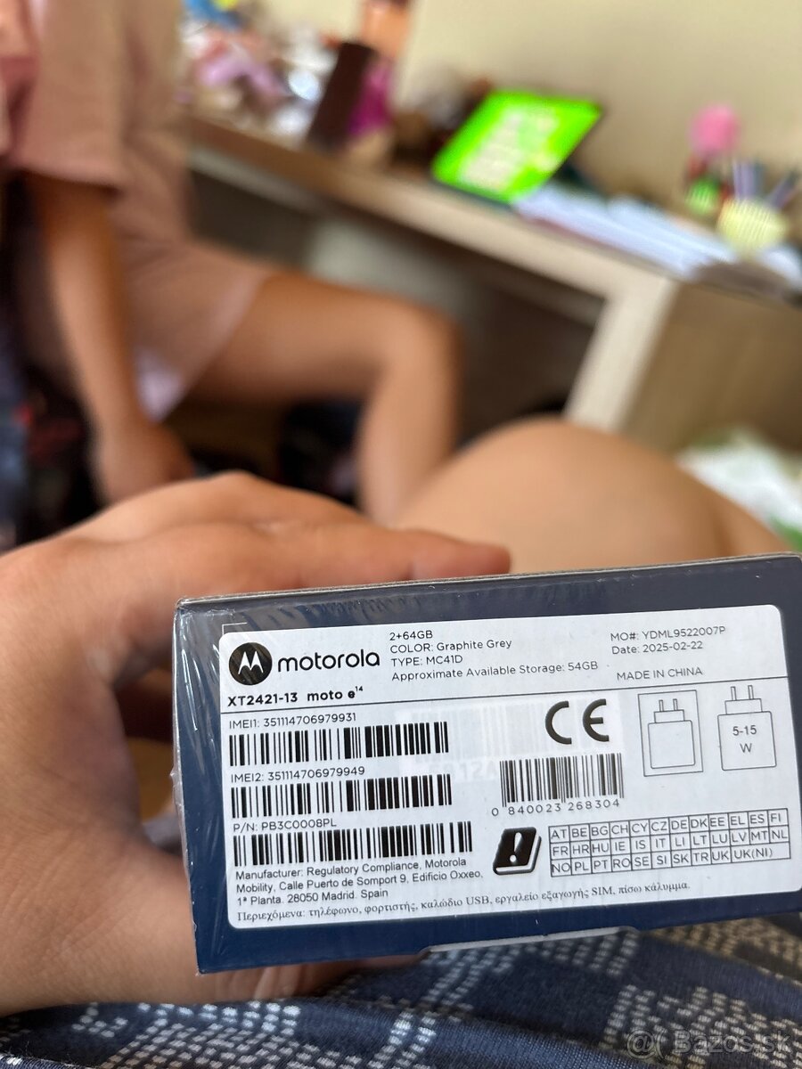 Predam novu motorola e14 - 2