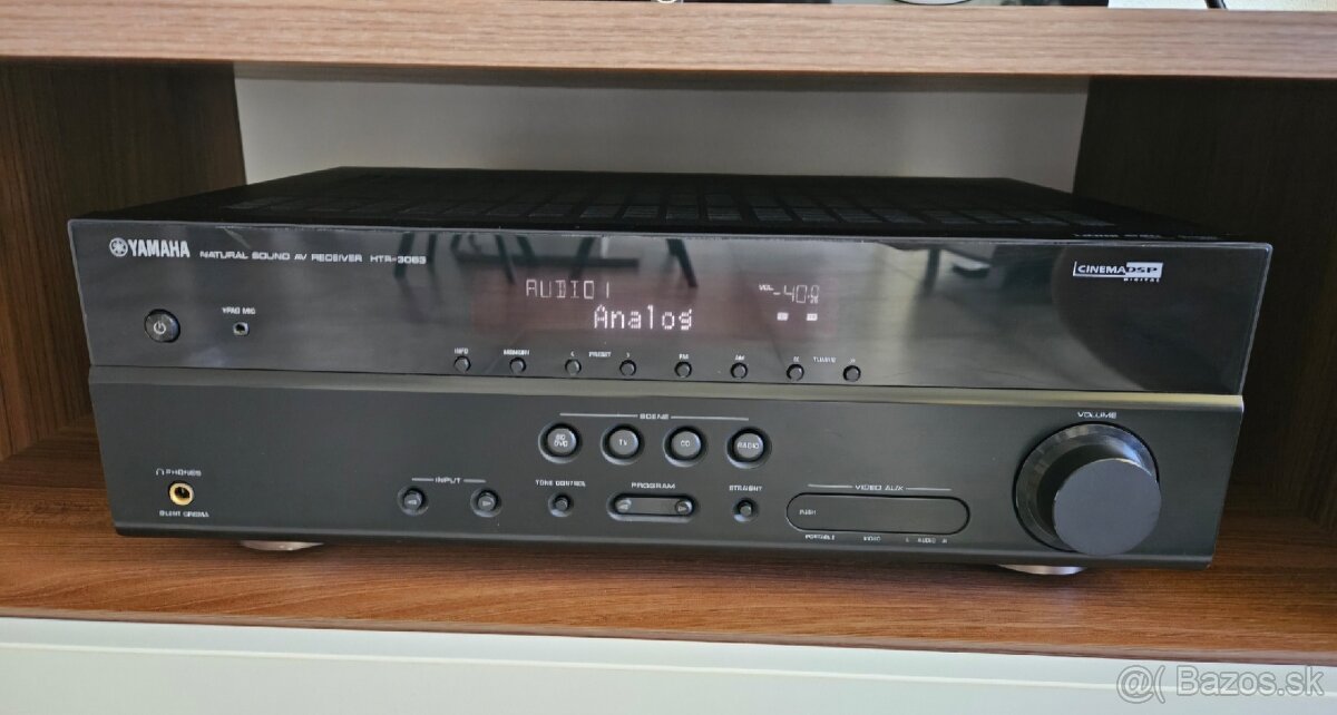 5.1 AV Receiver YAMAHA HTR-3063 + Diaľkové
- 2