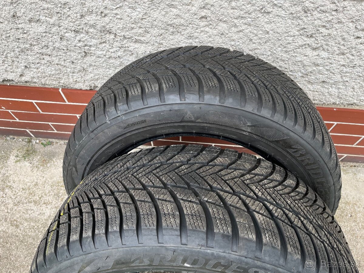 235/55 r18 Bridgestone 2x zimné pneu. - 2