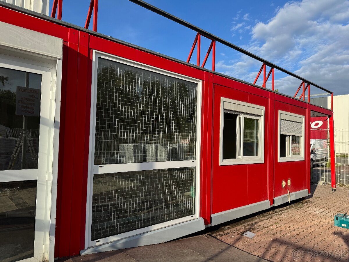 Priestranná modulárna predajňa / kancelária z kontajnerov - 2