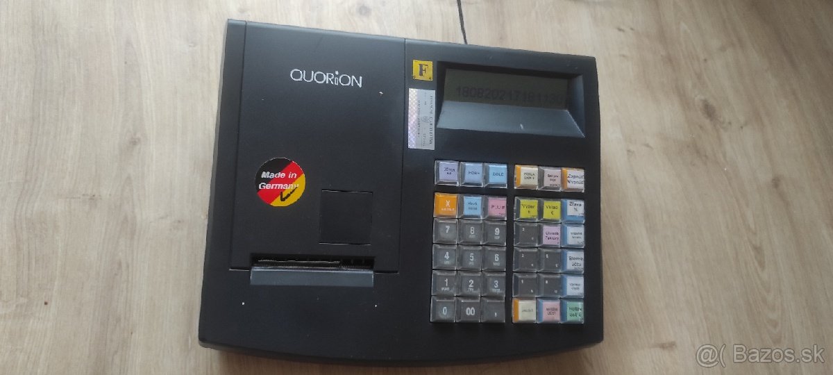 Fiškálna registračná pokladňa Quorion CR-21
- 2