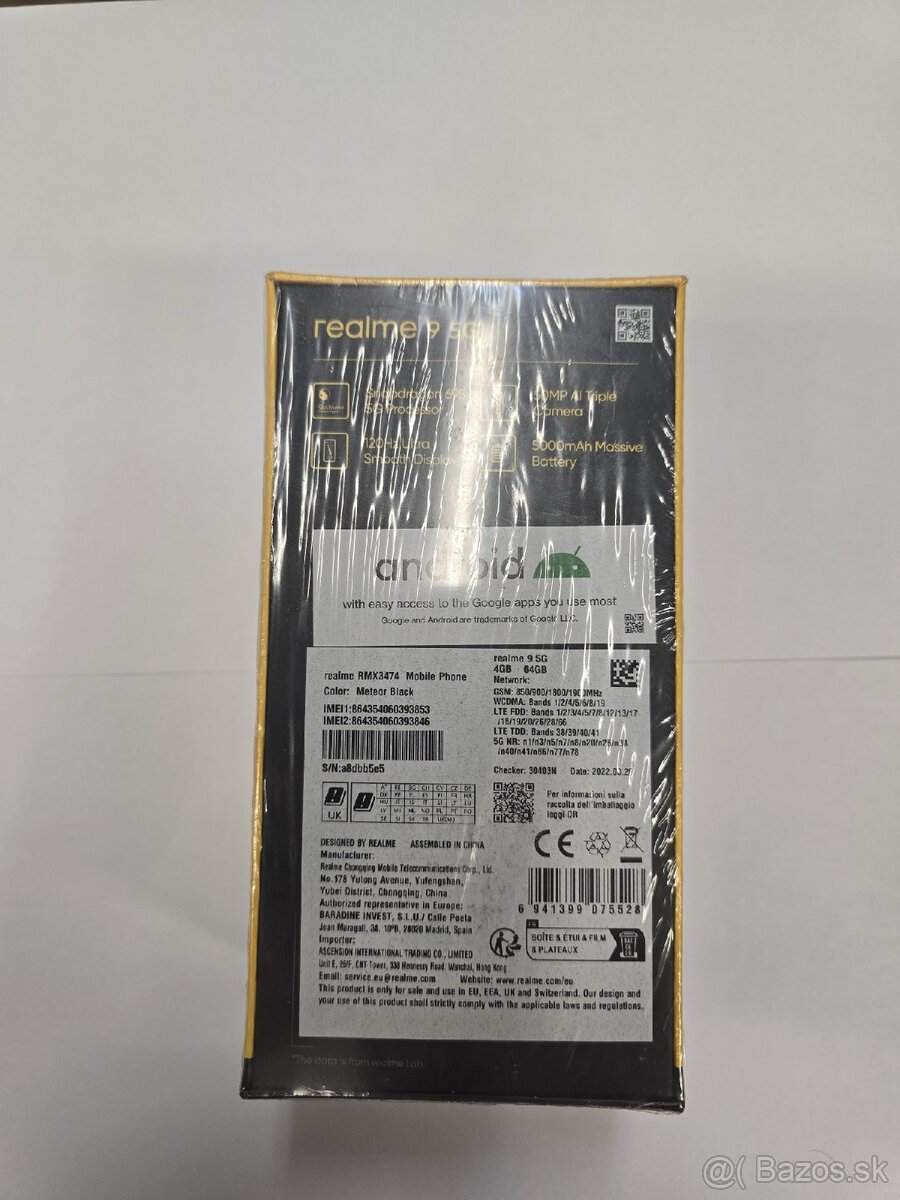 Realme 9 5G 4gb/64 - 2