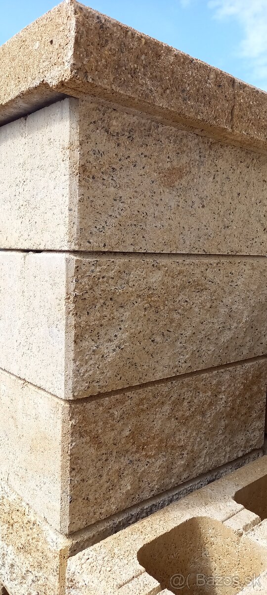 Plotové tvárnice - farba / jura 9 ks - 2