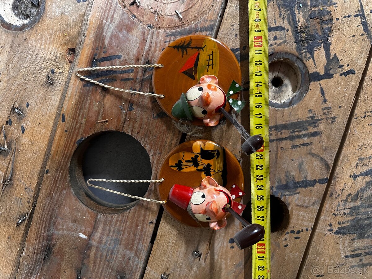 😂 Vtipný vintage pár nástenných dekorácií - 2