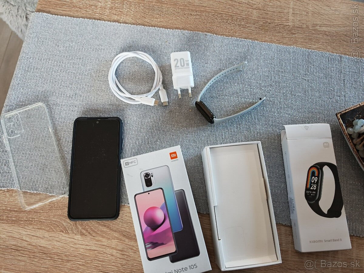 Xiaomi Redmi Note 10S Xiaomi band 8 - 2