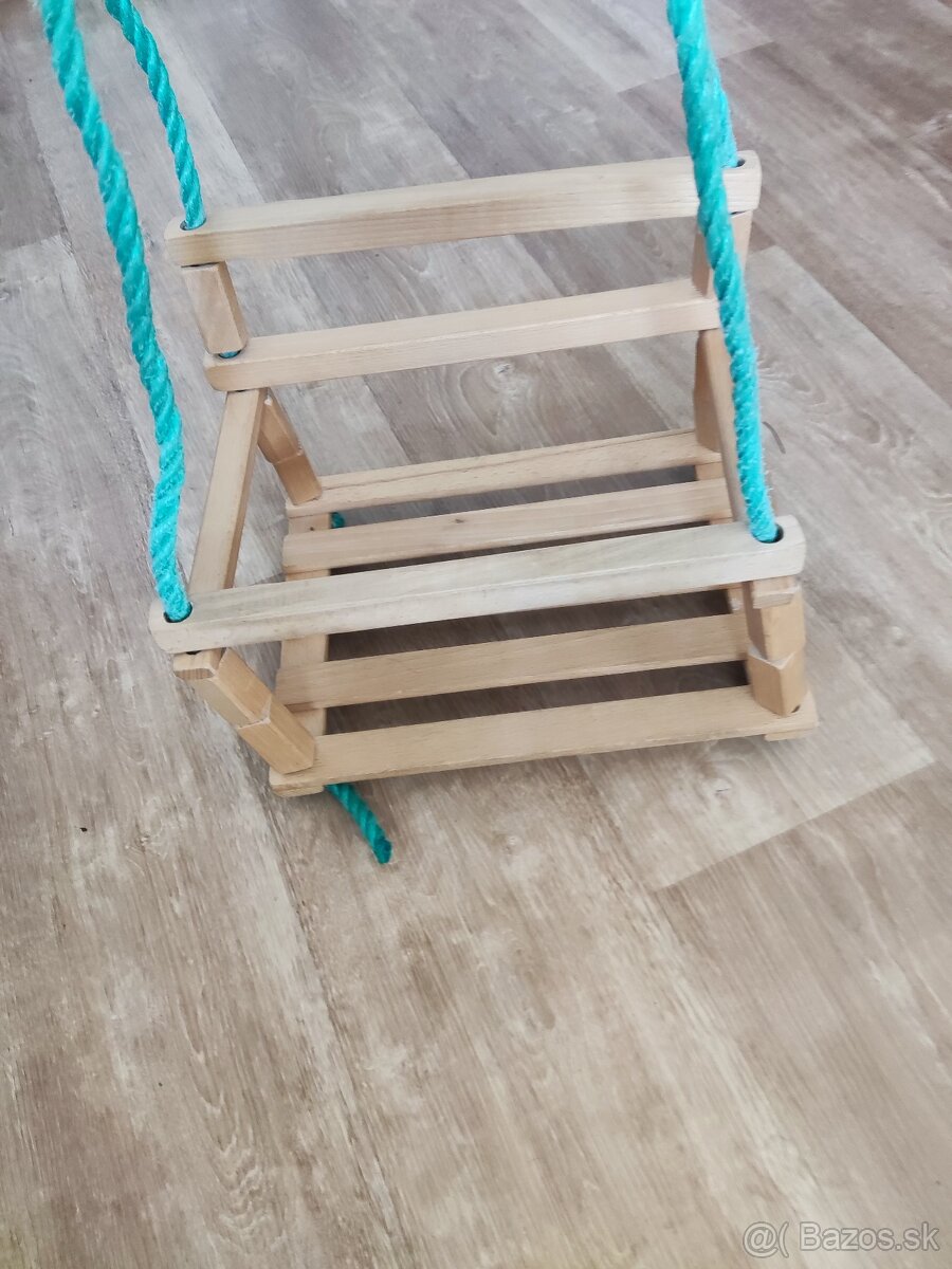Detská drevená hojdačka - 2