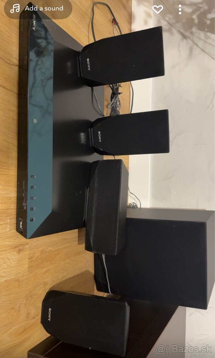 Domáce kino Sony BDV-E2100 - 2