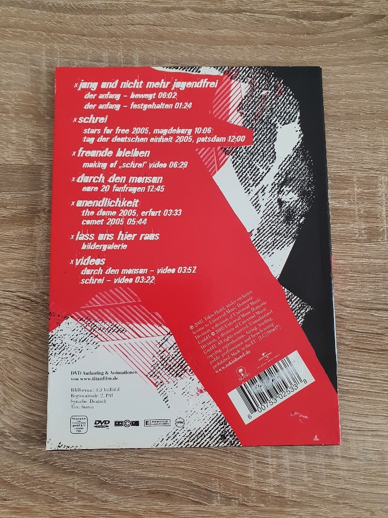 Tokio Hotel DVD Leb die sekunde - 2