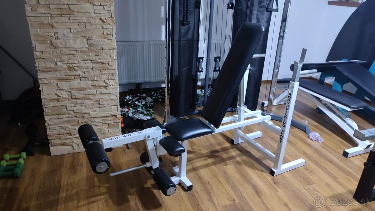 Lavicka na bench polohivatelna + adaptery - 2