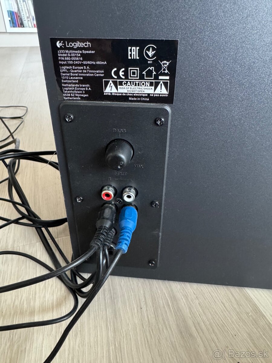 Predam repro k PC so subwoferom Logitech - 2