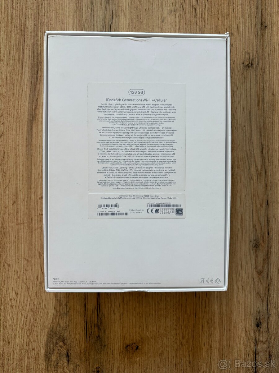 Apple iPad 6th generation 128gb Wifi Cellular - 2