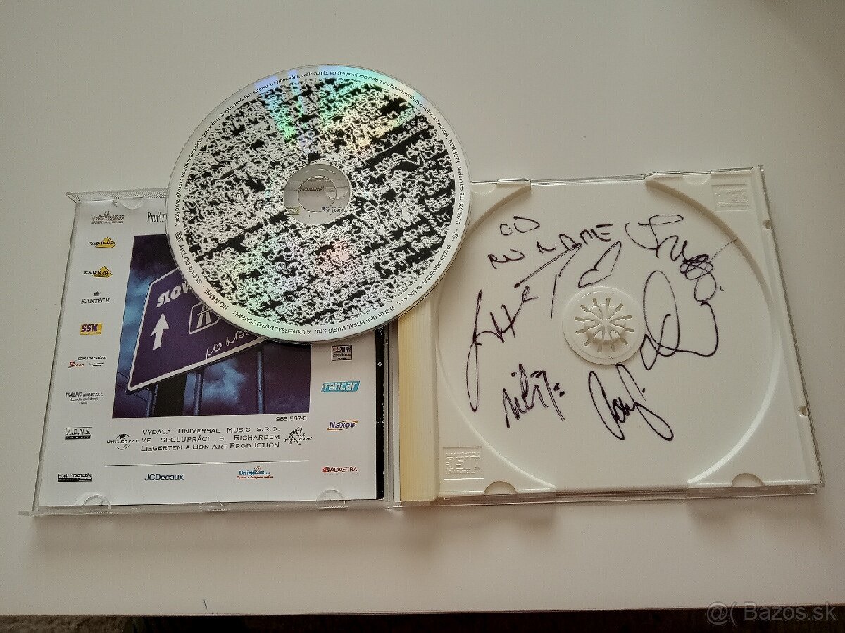 CD NO NAME. Slová do tmy. Podpísané. - 2