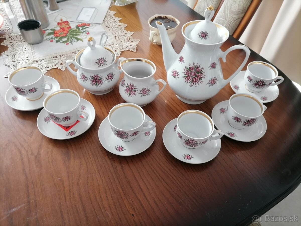 Retro vintage kávová súprava - 2