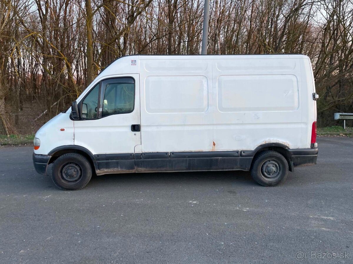 Renault Master 2.5d pokazené, predam vimenim - 2