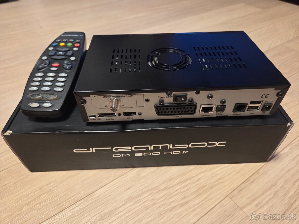 Satelitný prijímač Dreambox DM800 HD se (Linux / Enigma 2) - 2