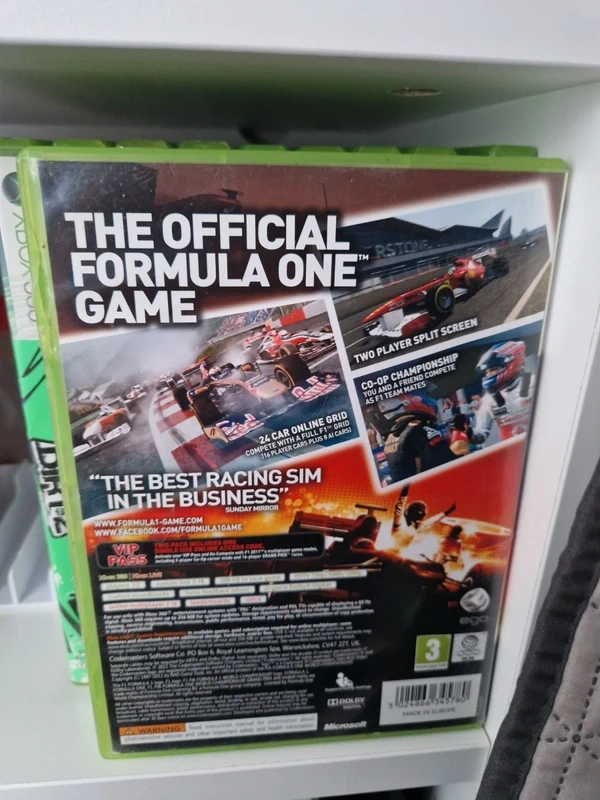 Hra Xbox 360 F1 2011 - 2