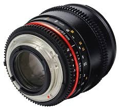 Samyang 85mm T1.5 VDSLR Nikon F + Canon EF - 2