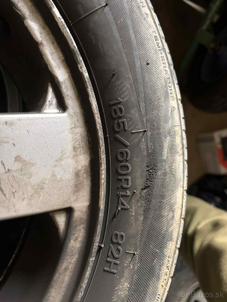 Predám elektrony 185/60 R14 - 2
