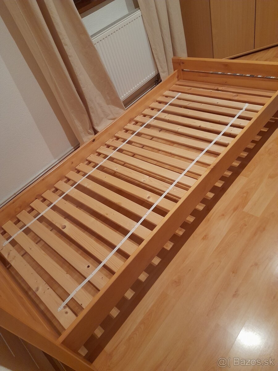 Drevená posteľ 90x200 - 2