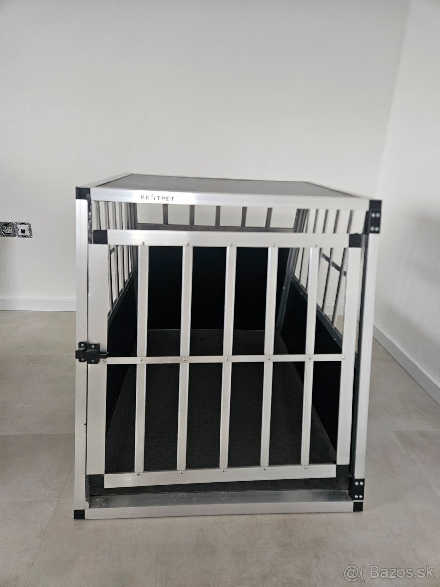 Hliníková klietka pre psa do auta L - 2