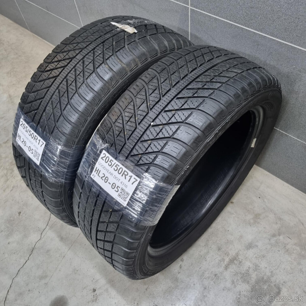 Zimné pneumatiky 205/50 R17 GOODYEAR DOT4316 - 2