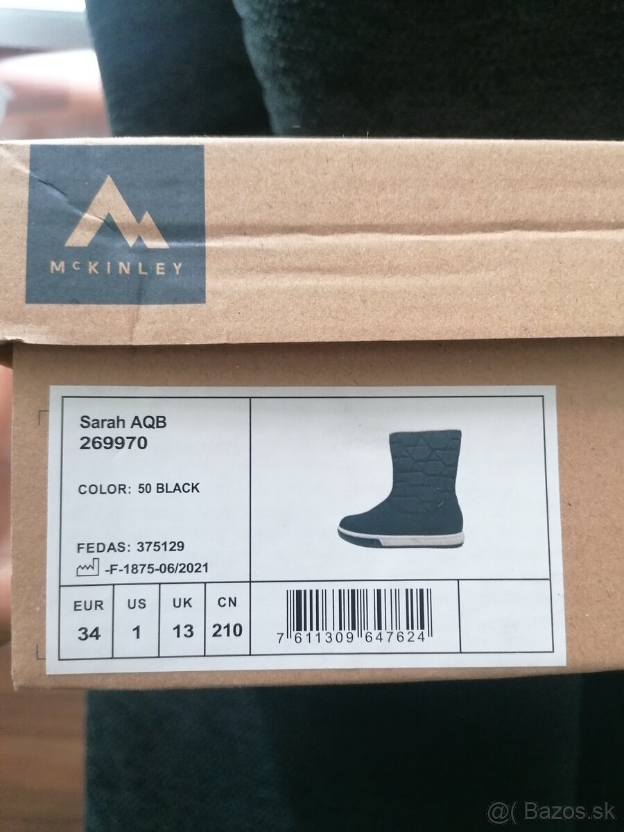 Zimná obuv č. 34 - 2