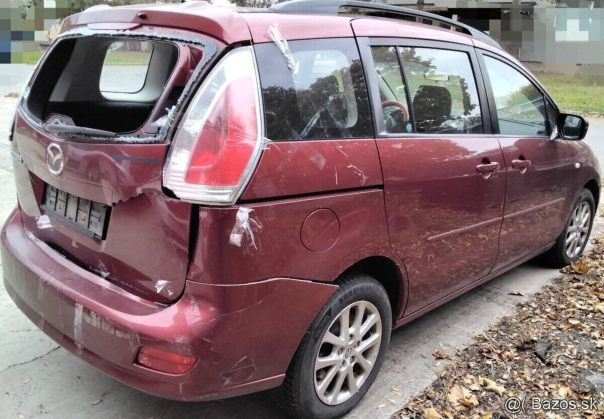 Mazda 5 2.0 Diesel 2007 predám DVERE, MOTOR RF, PREVODOVKA a - 2