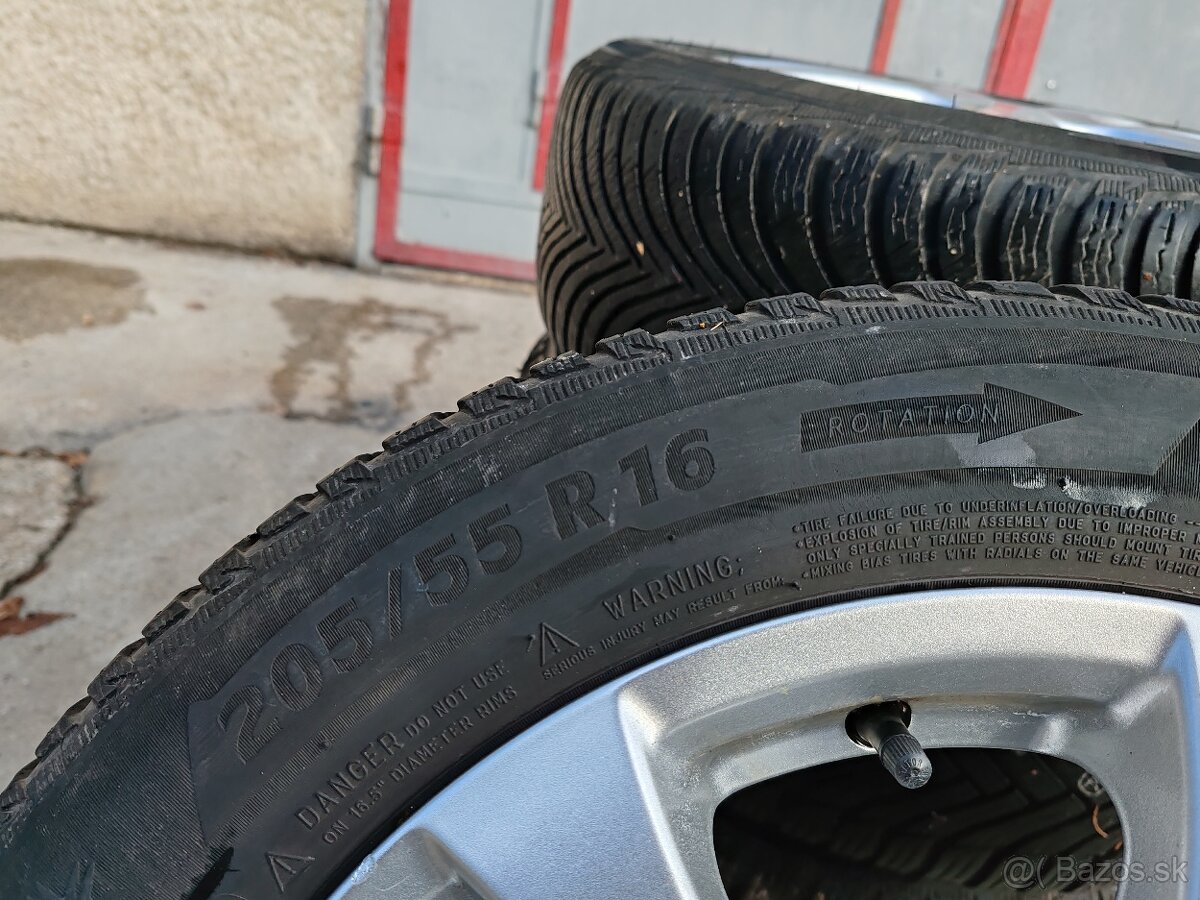 5x112 205/55 R16 zimné MICHELIN - 2