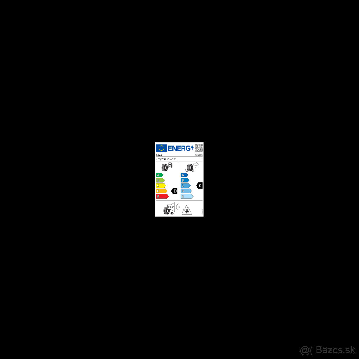 Zimné pneumatiky 185/65 R15 Sava - 2