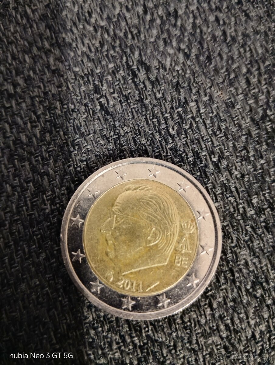 Predam 2€ mincu ročník 2011 pre zberateľov - 2