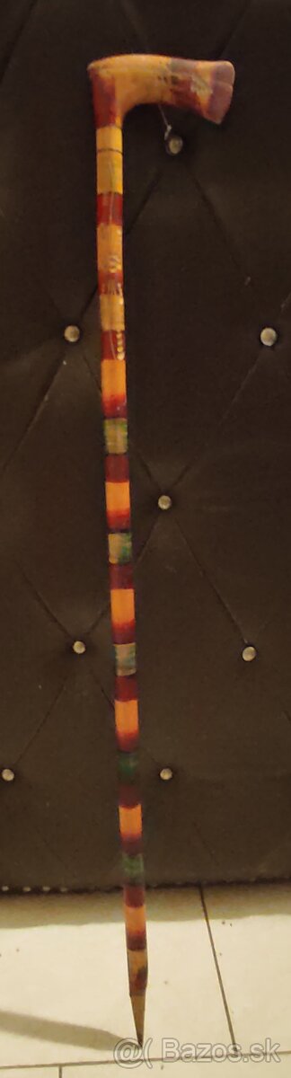 Vychádzková palica - valaška - 2