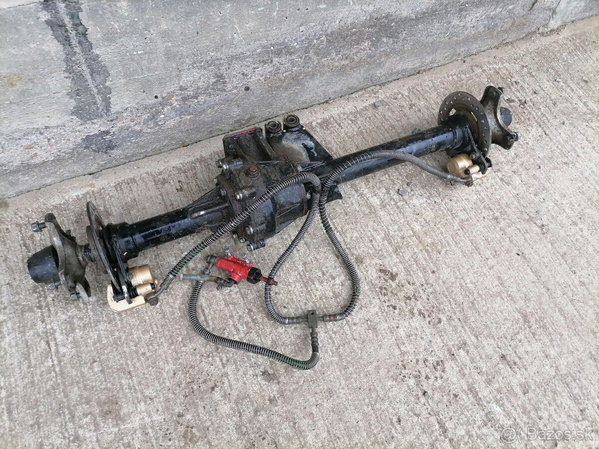 Predám zadnú nápravu na ATV - 2