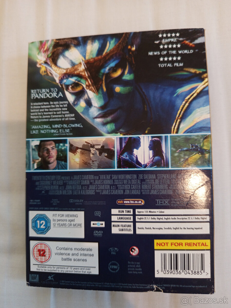 predám DVD Avatar - 2