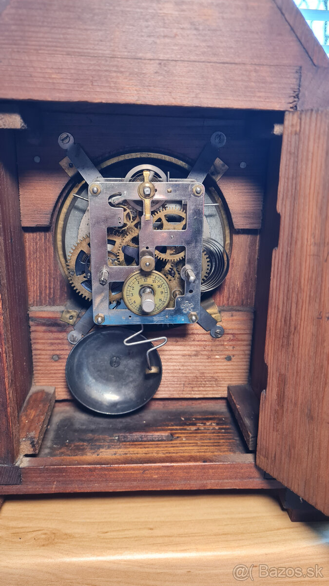 starožitný altdeutsch budík - 2