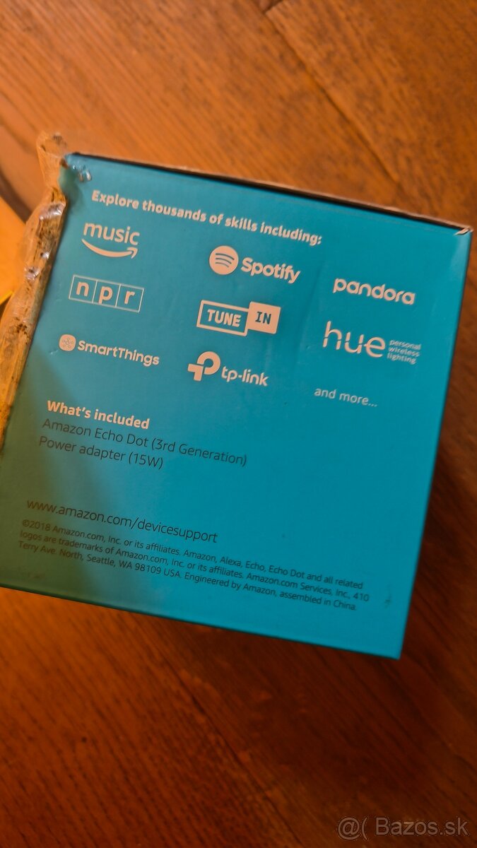 Amazon Echo Dot (3. generácia) - 2