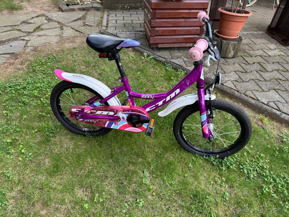 Dievcensky bicykel CTM Jenny 16” - 2