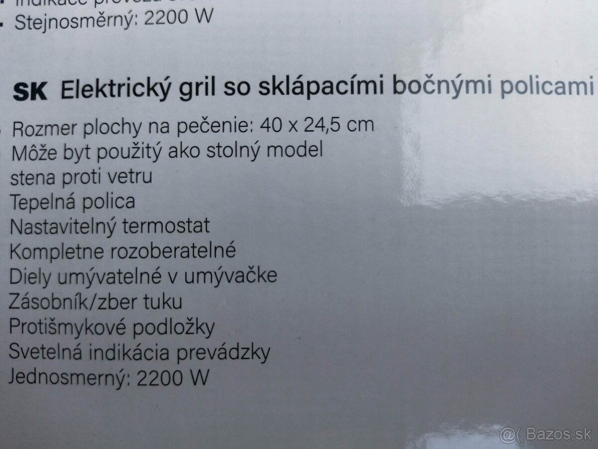Elektricky gril - 2