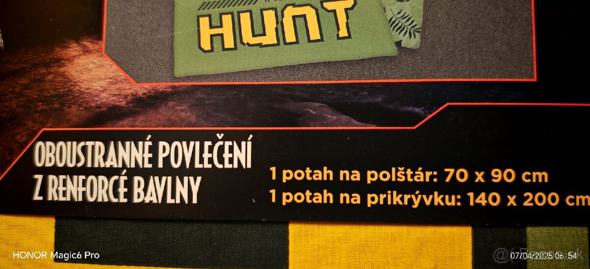 Nové obliečky s dinosaurami. - 2