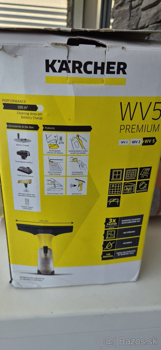 Čistič okien Kärcher WV5 Premium - 2